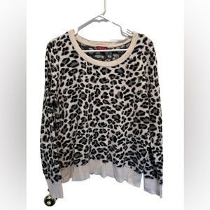 Merona Leopard Print Sweater